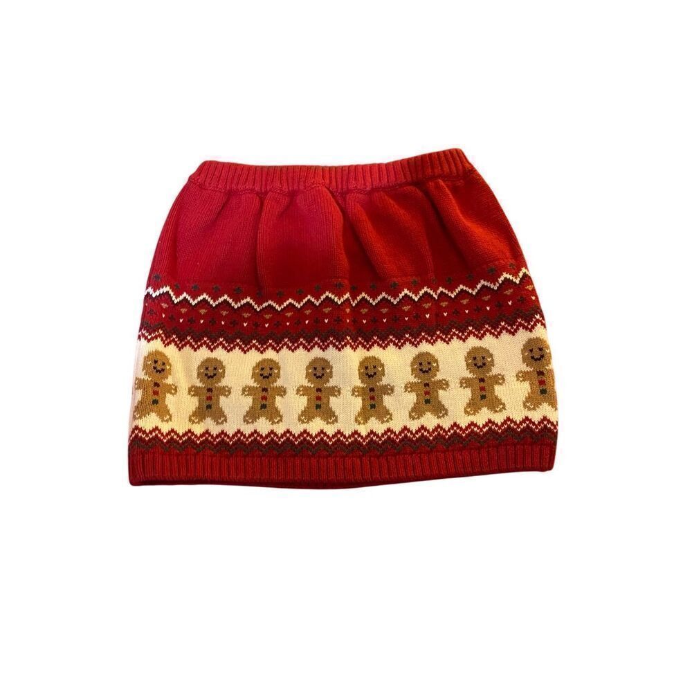 NWT Gymboree Christmas read Nate gingerbread skirt size 3T